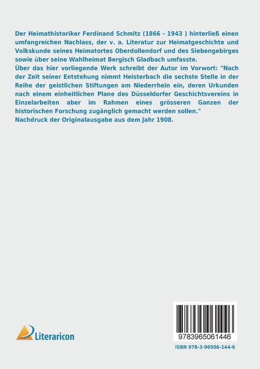Produktbild: Urkundenbuch der Abtei Heisterbach