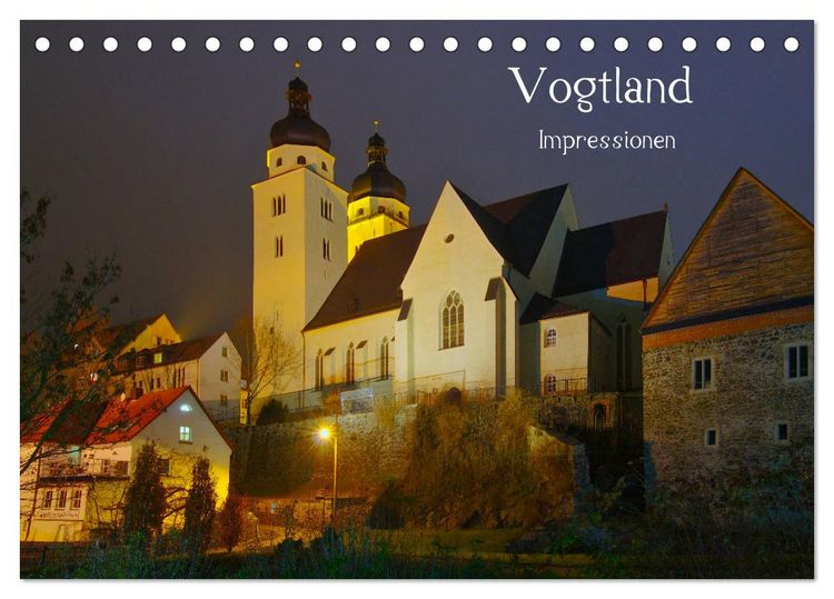 Produktbild: Vogtland - Impressionen (Tischkalender 2026 DIN A5 quer), CALVENDO Monatskalender