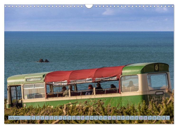 Produktbild: JERSEY THE CHANNEL ISLAND (Wall Calendar 2026 DIN A3 landscape), CALVENDO 12 Month Wall Calendar