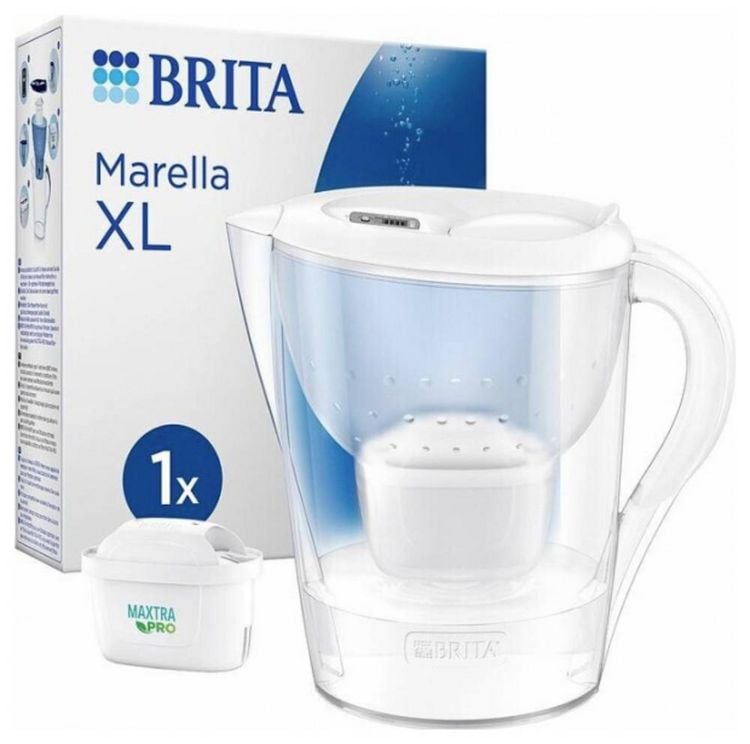 Produktbild: Brita Marella XL 12527 Wassersparfilter-Set 3.5l Wei&szlig;