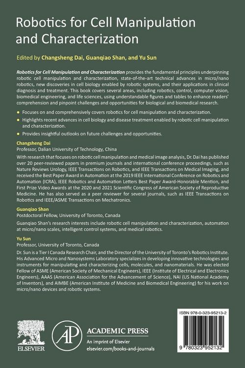 Produktbild: Robotics for Cell Manipulation and Characterization