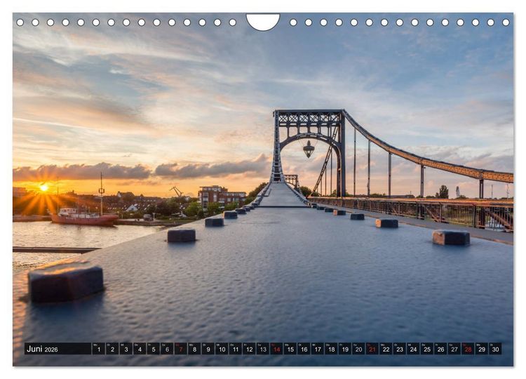 Produktbild: Wilhelmshaven maritim (Wandkalender 2026 DIN A4 quer), CALVENDO Monatskalender