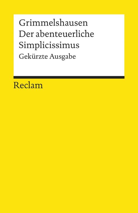 Produktbild: Der abenteuerliche Simplicissimus
