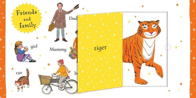 Produktbild: The Tiger Who Came to Tea: First Words: A lift-the-flap book
