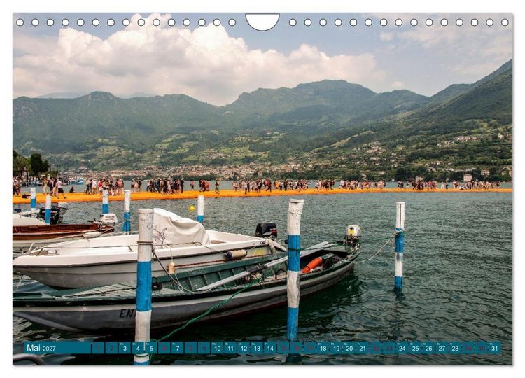 Produktbild: Iseo-See (Wandkalender 2027 DIN A4 quer), CALVENDO Monatskalender