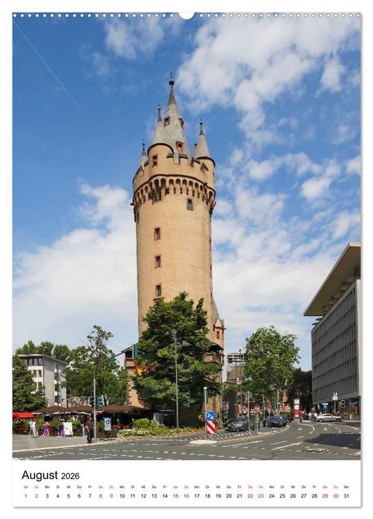 Produktbild: Frankfurt am Main 2026 Bilder vom Taxifahrer (Wandkalender 2026 DIN A2 hoch), CALVENDO Monatskalender