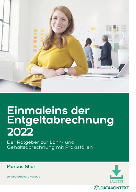 Produktbild: Einmaleins der Entgeltabrechnung 2022