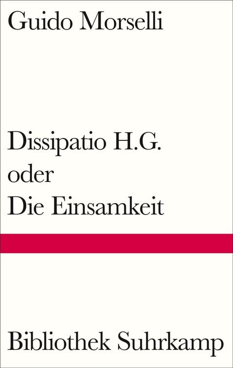 Produktbild: Dissipatio H.G. oder Die Einsamkeit