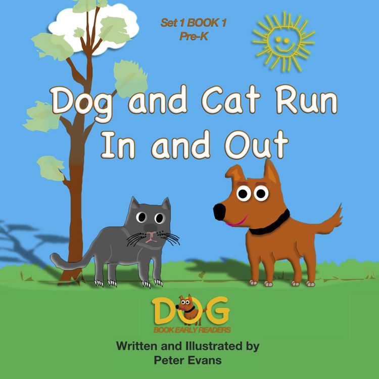 Produktbild: Dog and Cat Run In and Out (Dog Book Early Readers, #1.1)