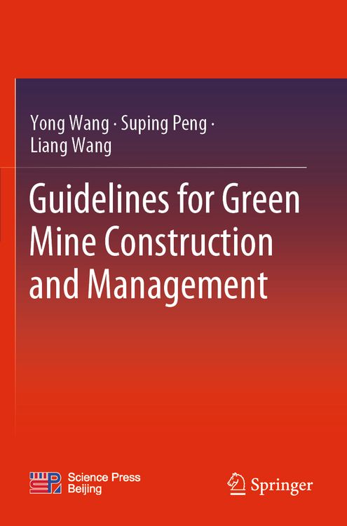 Produktbild: Guidelines for Green Mine Construction and Management