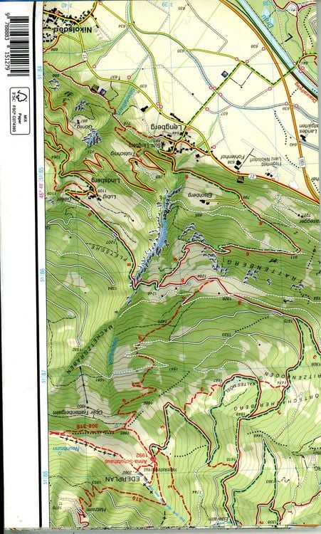 Produktbild: Wanderkarte 74 Lienz-Schobergruppe-Iseltal-Lienzer Dolomiten 1:25 000