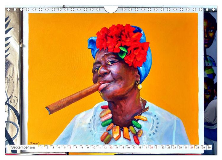 Produktbild: Cuban Cigars - Blue haze in Havana (Wall Calendar 2026 DIN A4 landscape), CALVENDO 12 Month Wall Calendar