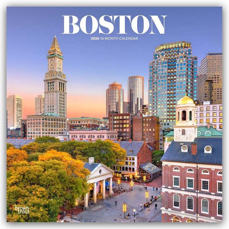 Produktbild: Boston 2026 – 16-Monatskalender