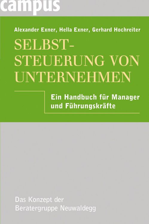 Produktbild: Selbststeuerung von Unternehmen
