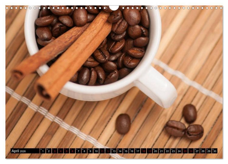 Produktbild: Kaffee Variationen (Wandkalender 2026 DIN A3 quer), CALVENDO Monatskalender