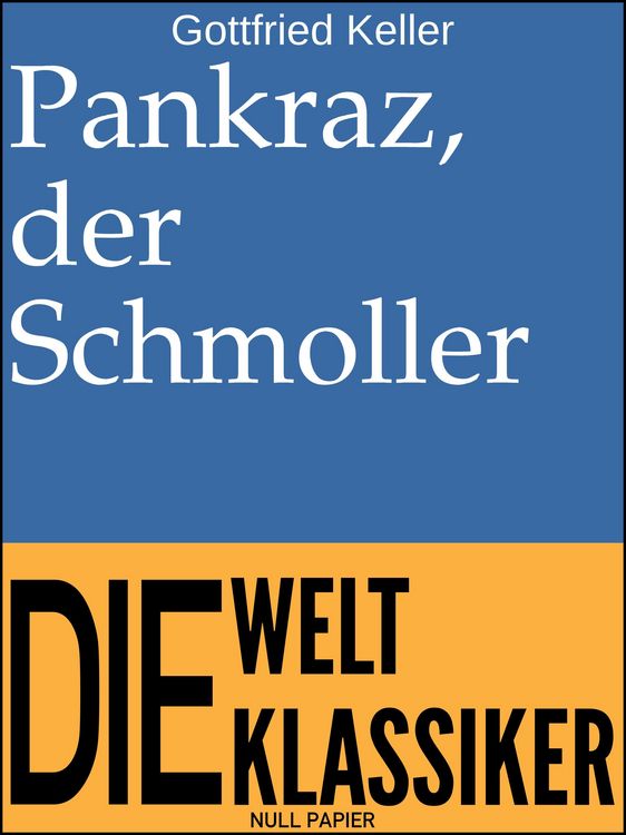 Produktbild: Pankraz, der Schmoller