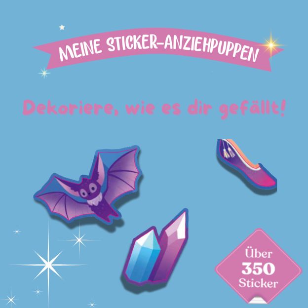 Produktbild: Meine Sticker-Anziehpuppen. Fabelhafte Einh&ouml;rner