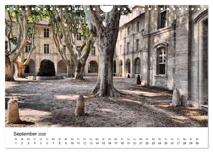 Produktbild: Avignon - Weltkulturerbe der UNESCO (Wandkalender 2026 DIN A4 quer), CALVENDO Monatskalender