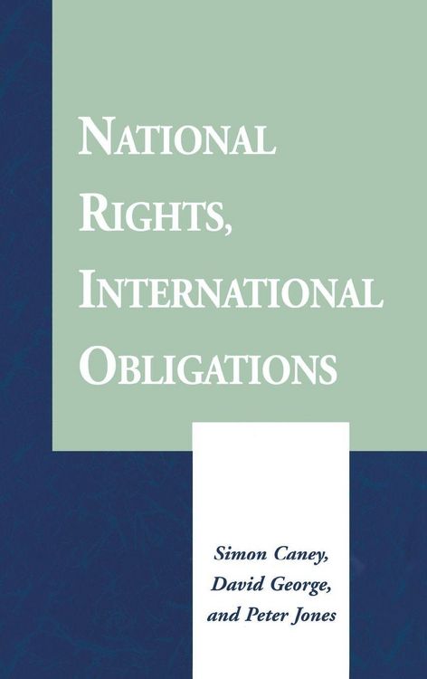 Produktbild: National Rights, International Obligations