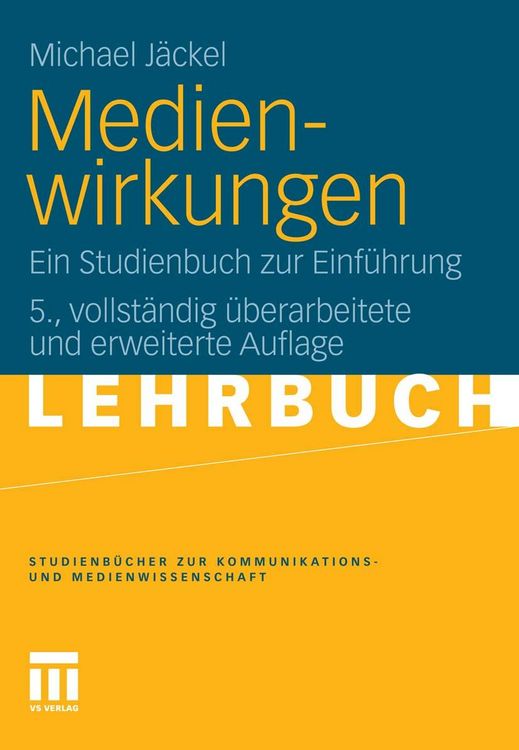 Produktbild: Medienwirkungen