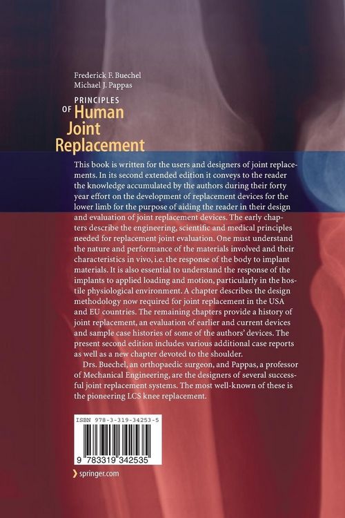 Produktbild: Principles of Human Joint Replacement