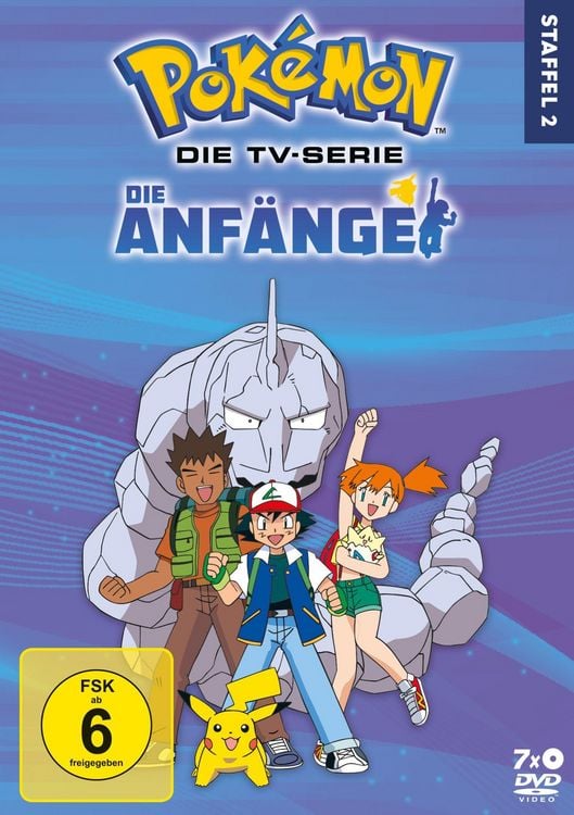 Produktbild: Pokémon - Die TV-Serie: Die Anfänge - Staffel 2 [7 DVDs]
