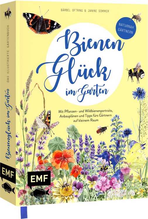 Produktbild: Bienengl&uuml;ck im Garten &ndash; Das illustrierte Gartenbuch