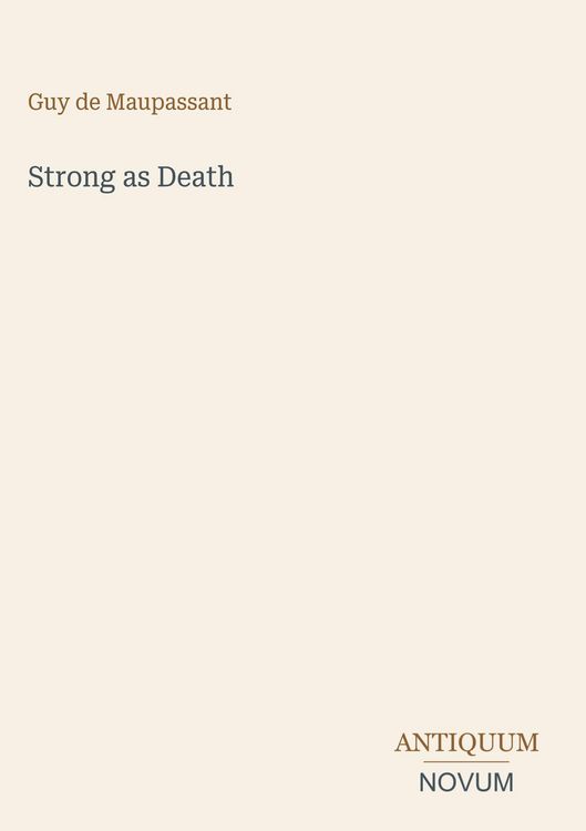 Produktbild: Strong as Death