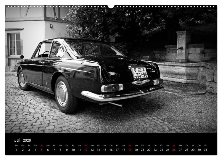 Produktbild: Lancia Flavia (Wandkalender 2026 DIN A2 quer), CALVENDO Monatskalender