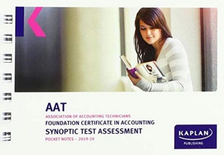 Produktbild: Foundation Certificate in Accounting Synoptic Test Assessment - Pocket Notes