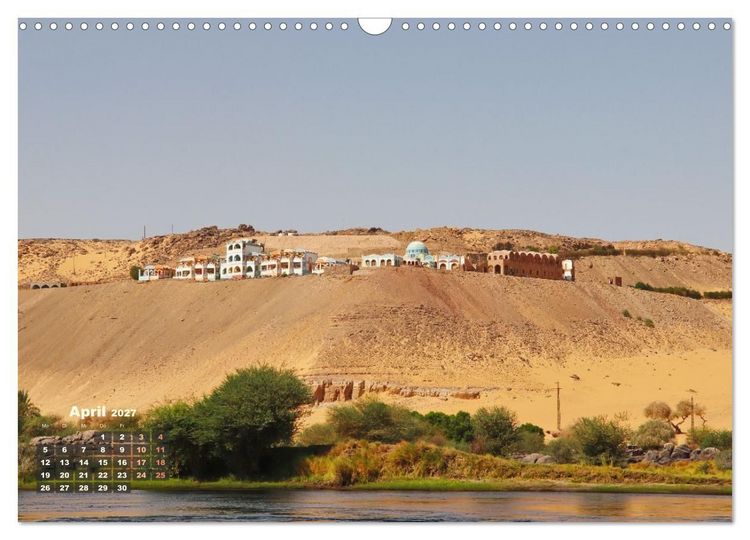 Produktbild: &Auml;gypten - Landschaften entlang des Nils (Wandkalender 2027 DIN A3 quer), CALVENDO Monatskalender