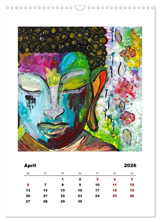 Produktbild: Buddha Relax (Wandkalender 2026 DIN A3 hoch), CALVENDO Monatskalender