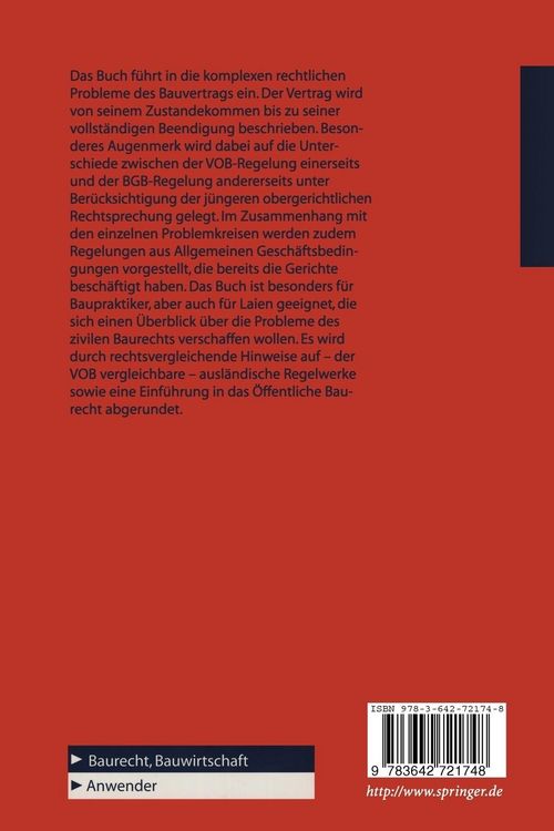 Produktbild: Bauvertragsrecht