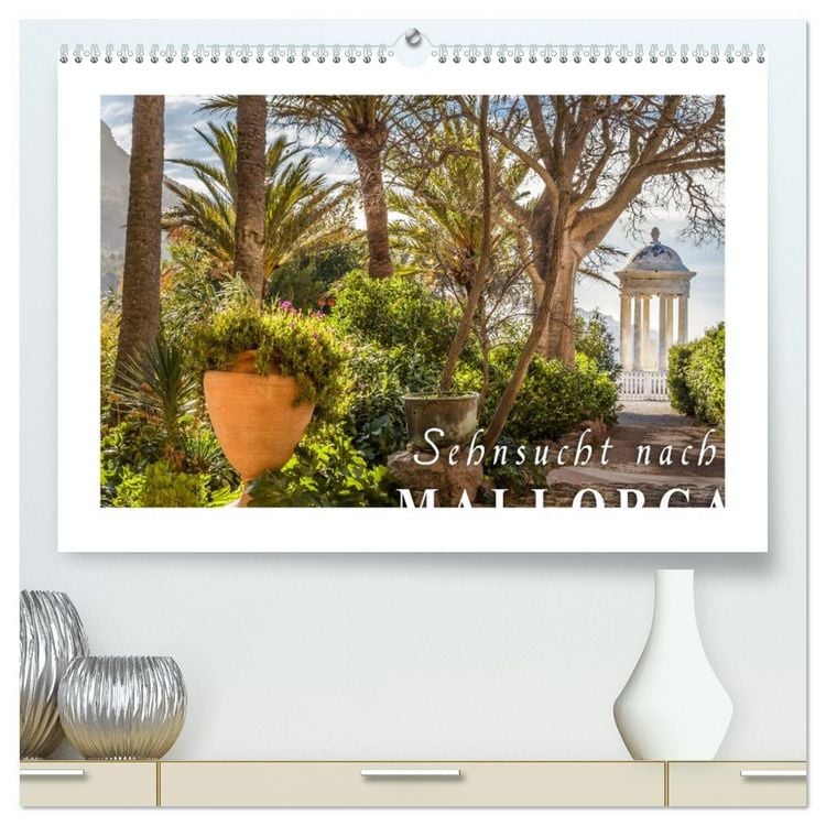 Produktbild: Sehnsucht nach Mallorca (hochwertiger Premium Wandkalender 2026 DIN A2 quer), Kunstdruck in Hochglanz