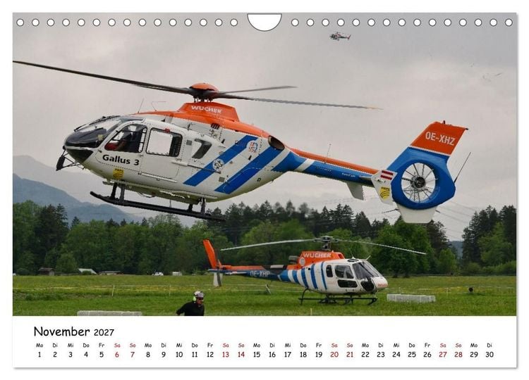 Produktbild: Wo Kraft schwebt und Pr&auml;zision fliegt (Wandkalender 2027 DIN A4 quer), CALVENDO Monatskalender