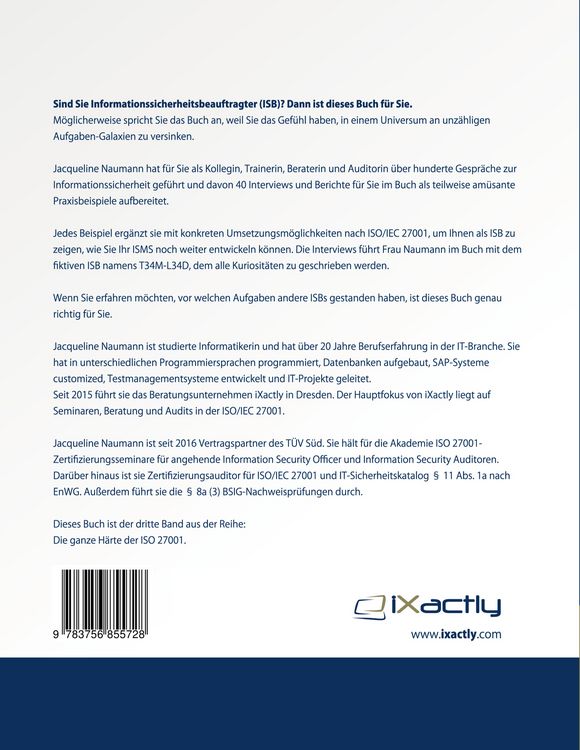 Produktbild: Ihr Untergang als Informationssicherheitsbeauftragter (ISB)