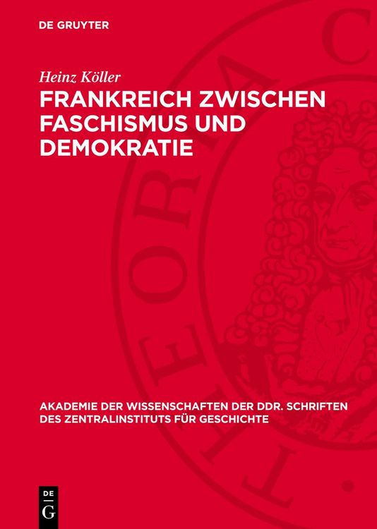 Produktbild: Frankreich zwischen Faschismus und Demokratie