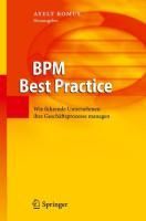 Produktbild: BPM Best Practice