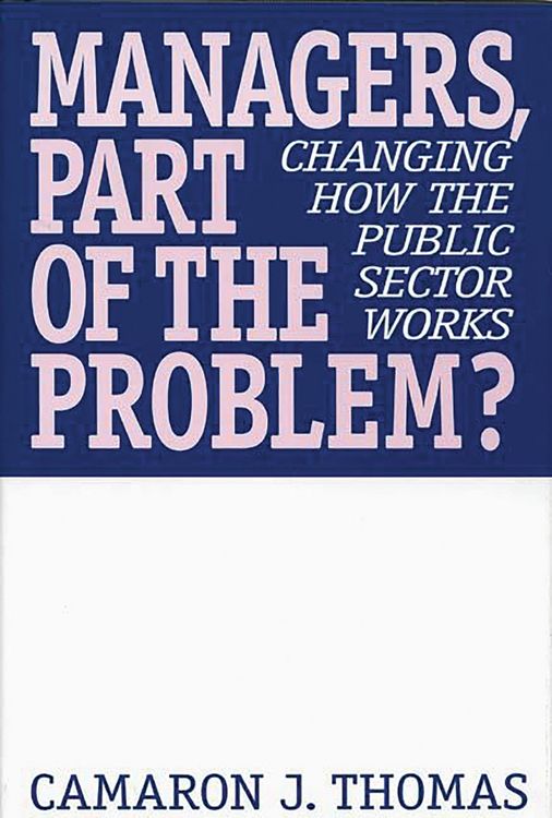 Produktbild: Managers, Part of the Problem?