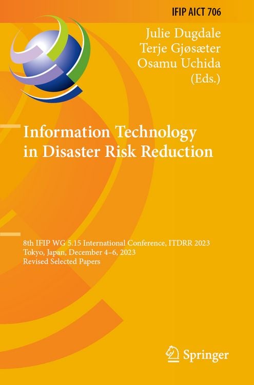 Produktbild: Information Technology in Disaster Risk Reduction