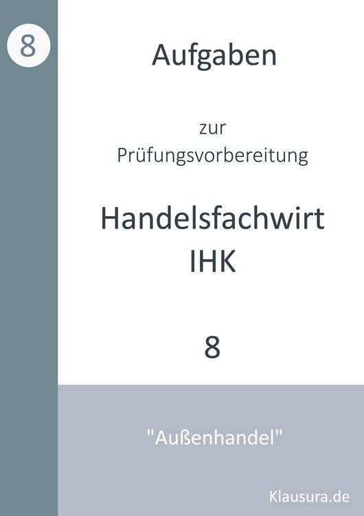 Produktbild: Aufgaben zur Pr&uuml;fungsvorbereitung gepr&uuml;fte Handelsfachwirte IHK
