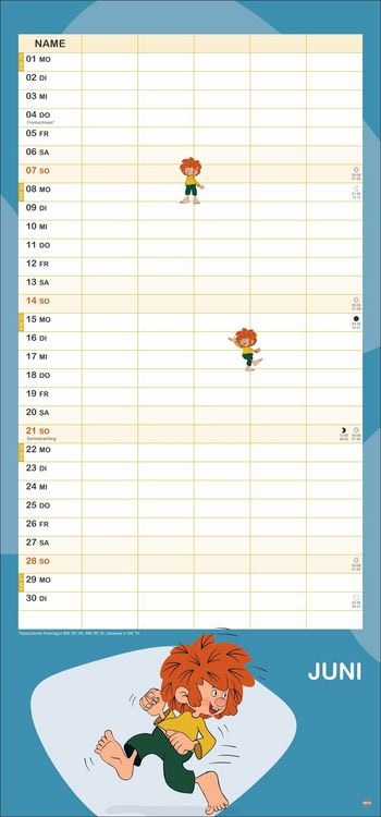 Produktbild: Pumuckl Familienplaner 2026