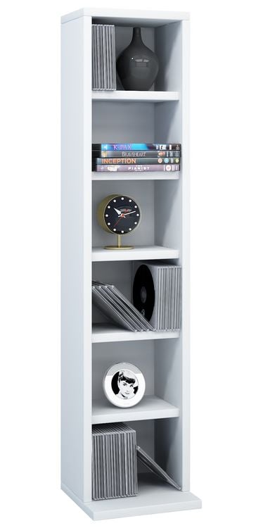 Produktbild: Holz CD DVD Stand Aufbewahrung Deko Regal Elementa