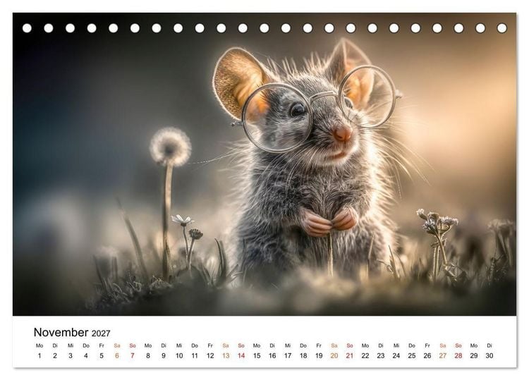 Produktbild: Brillen Bande (Tischkalender 2027 DIN A5 quer), CALVENDO Monatskalender