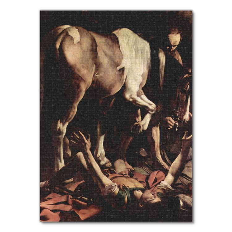 Produktbild: Lais Puzzle Michelangelo Caravaggio - Gem&auml;lde der Cerasi-Kapelle in Santa Maria del Popolo in Rom,  Bekehrung 1000 Teile