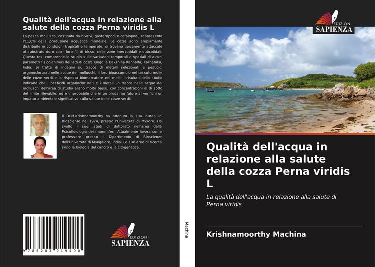 Produktbild: Qualit&agrave; dell'acqua in relazione alla salute della cozza Perna viridis L