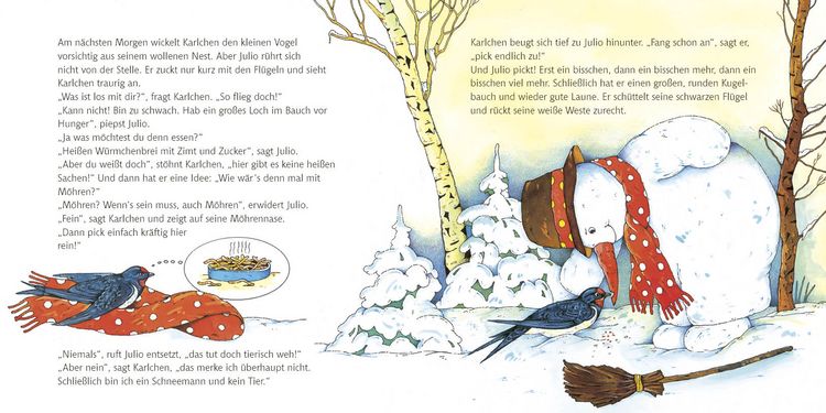 Produktbild: Karlchen. Kleiner Mann aus Schnee. Die Geschichte einer wunderbaren Freundschaft