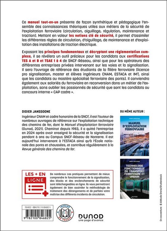 Produktbild: Formation a la securite ferroviaire