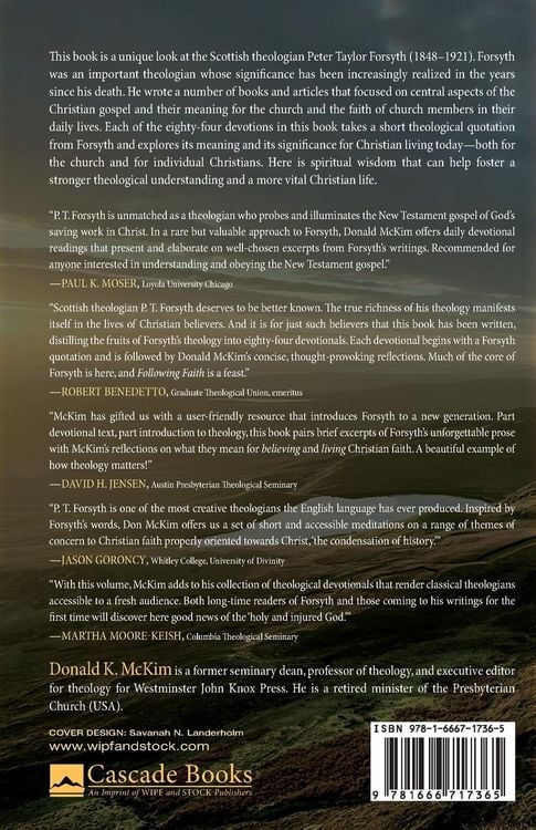 Produktbild: Following Faith with P. T. Forsyth