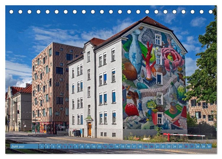 Produktbild: Streetart in M&uuml;nchen (Tischkalender 2027 DIN A5 quer), CALVENDO Monatskalender